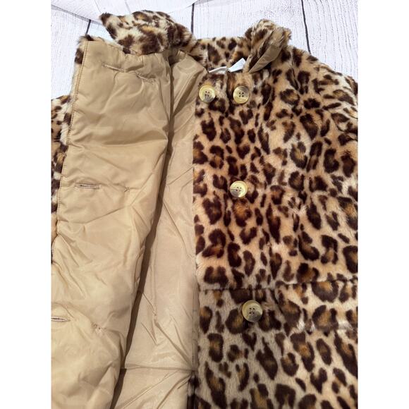 Parisian Bebe Leopard Print Coat 24 M - Picture 10 of 10